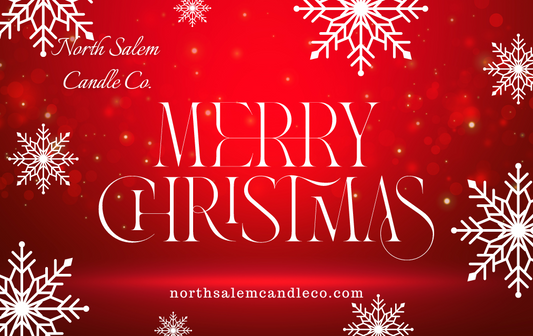 North Salem Candle Co. Gift Card - Merry Christmas